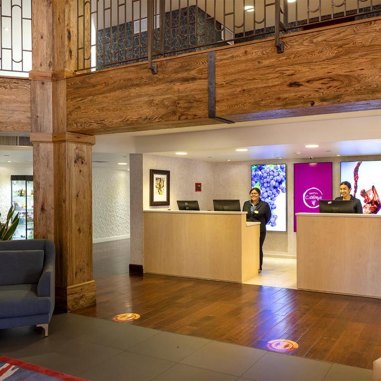 Vstupní hala nebo recepce v ubytování Hotel Corque