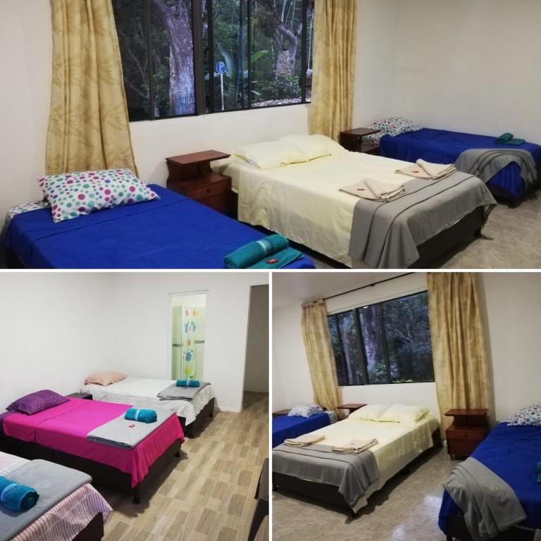 Postel nebo postele na pokoji v ubytování Eco Hotel Entre Ríos