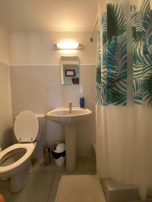 Koupelna v ubytování Residence Bel'Soleil
