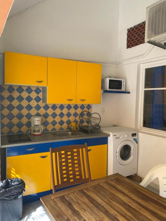 Kuchyň nebo kuchyňský kout v ubytování Residence Bel'Soleil