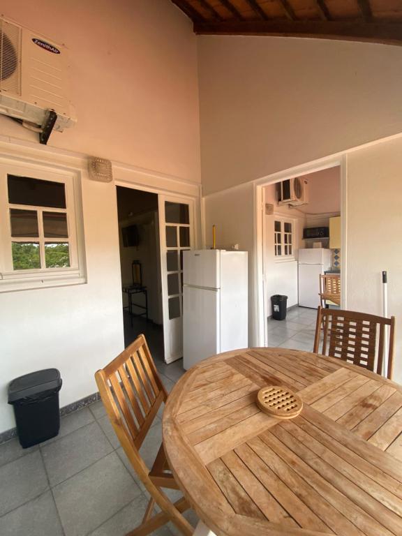 Kuchyň nebo kuchyňský kout v ubytování Residence Bel'Soleil