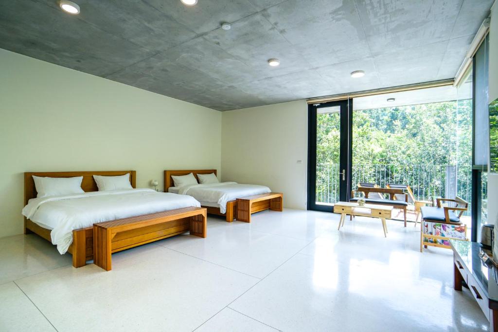 Cornerstone Bed & Breakfast - 带花园的四倍房间