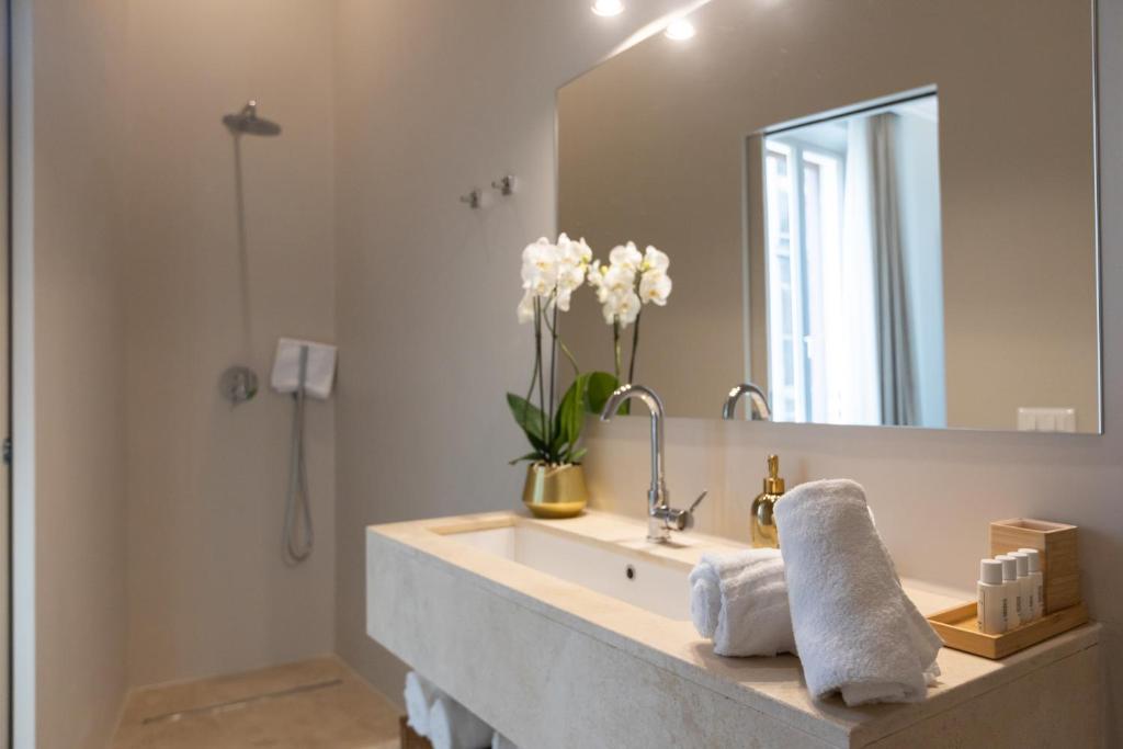 Kúpeľňa v ubytovaní Domus 21 Luxury Suites