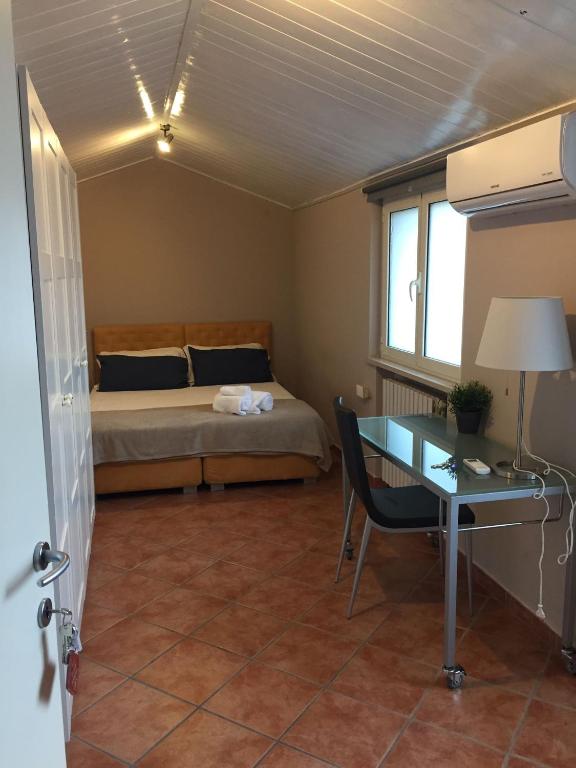 Postel nebo postele na pokoji v ubytování B&B Palazzo de "Il Nuovo Duca Minimo"
