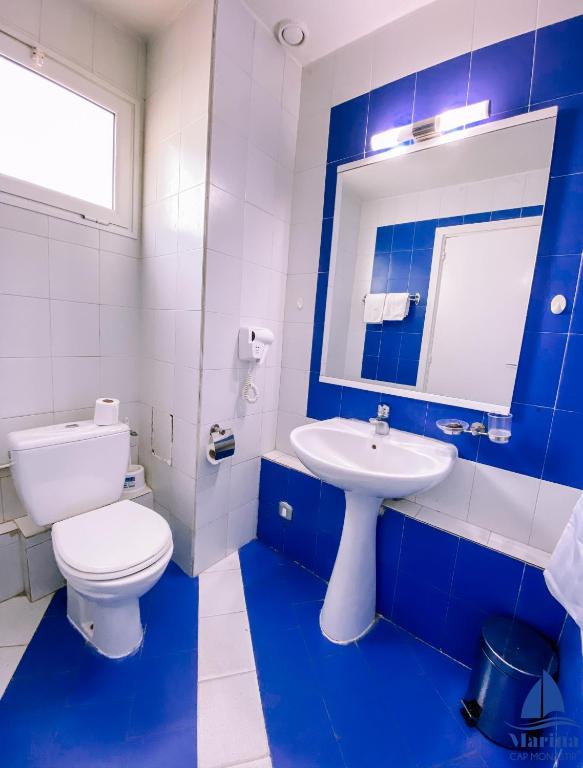 Koupelna v ubytování Marina Cap Monastir- Appart'Hôtel