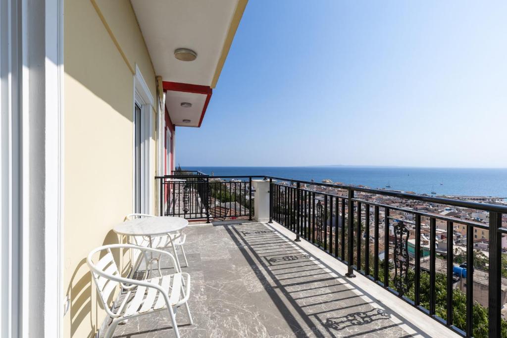 Balkón alebo terasa v ubytovaní Akakia Panoramic Villa