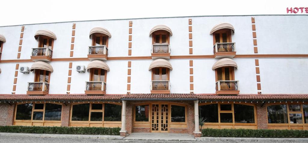 Budova, kde se hotel nachází