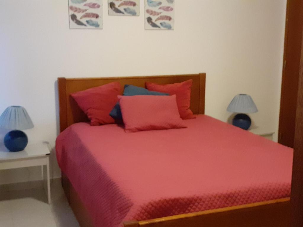Postel nebo postele na pokoji v ubytování Apartamento na Praia