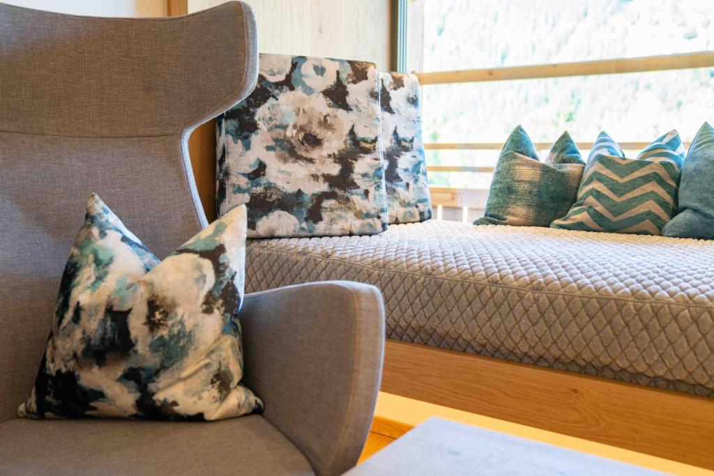 Posezení v ubytování Das Leonhard - Naturparkhotel am Weissensee