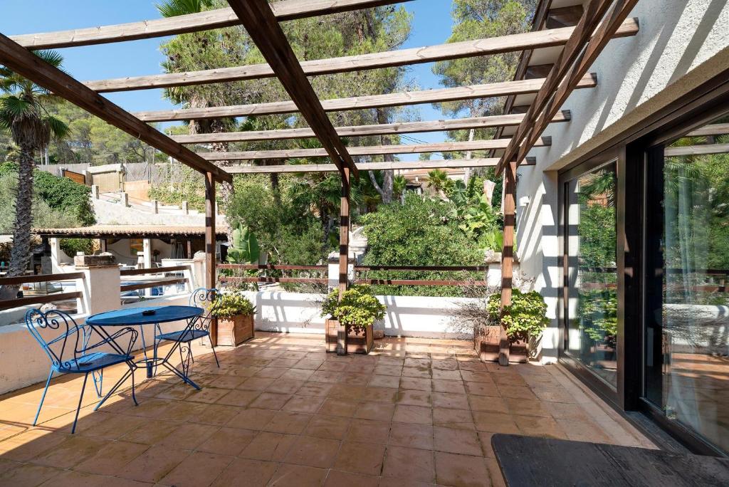 Balkón nebo terasa v ubytování Villa Palmeras Sitges Hills