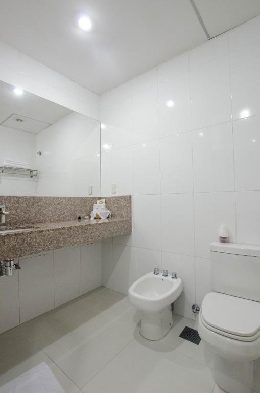 Koupelna v ubytování La Casona Hotel Boutique