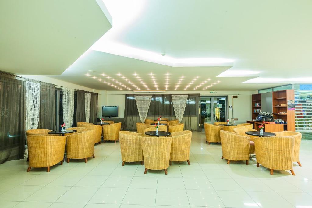 Posezení v ubytování Xenios Anastasia Resort & Spa