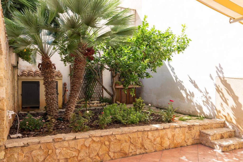 A garden outside La Palma