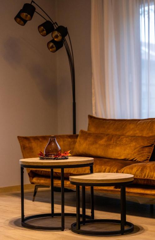 A seating area at Apartment City Home