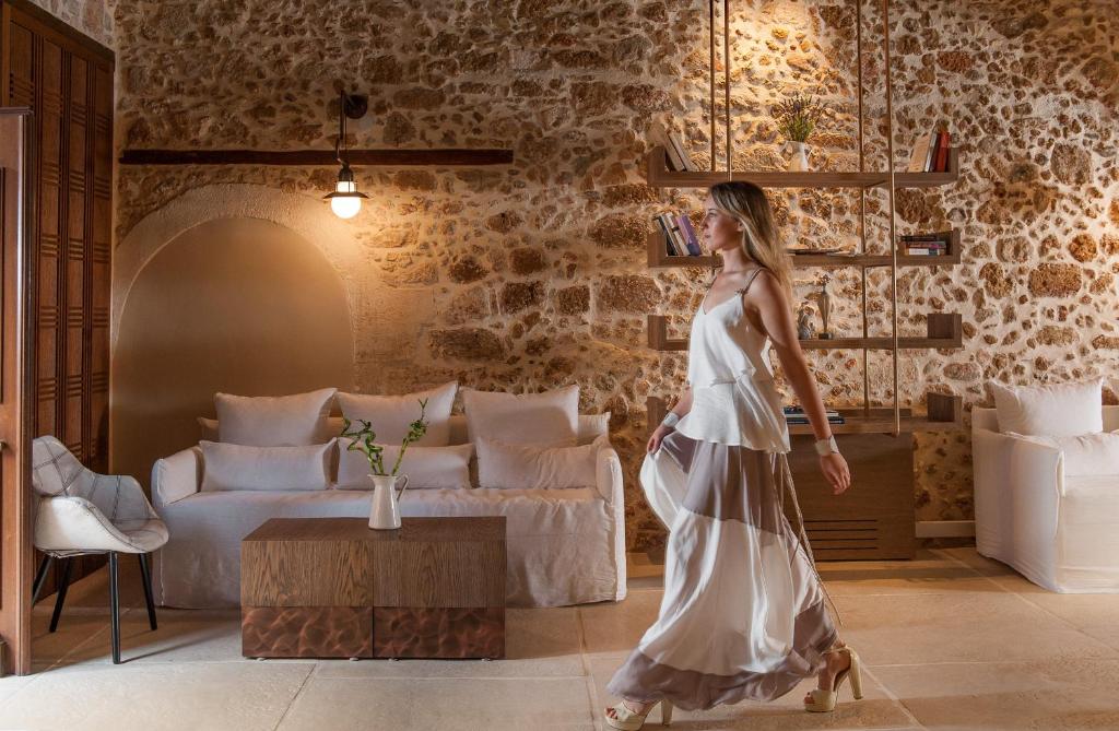 Postel nebo postele na pokoji v ubytování Serenissima Boutique Hotel