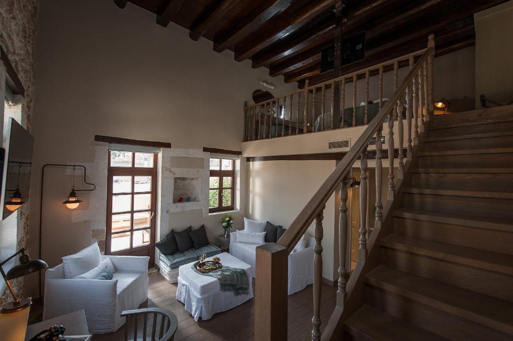Posezení v ubytování Serenissima Boutique Hotel