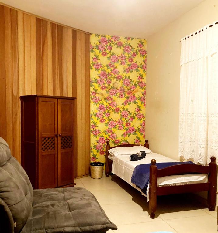 Postel nebo postele na pokoji v ubytování Hostel Morada do sol Paraty