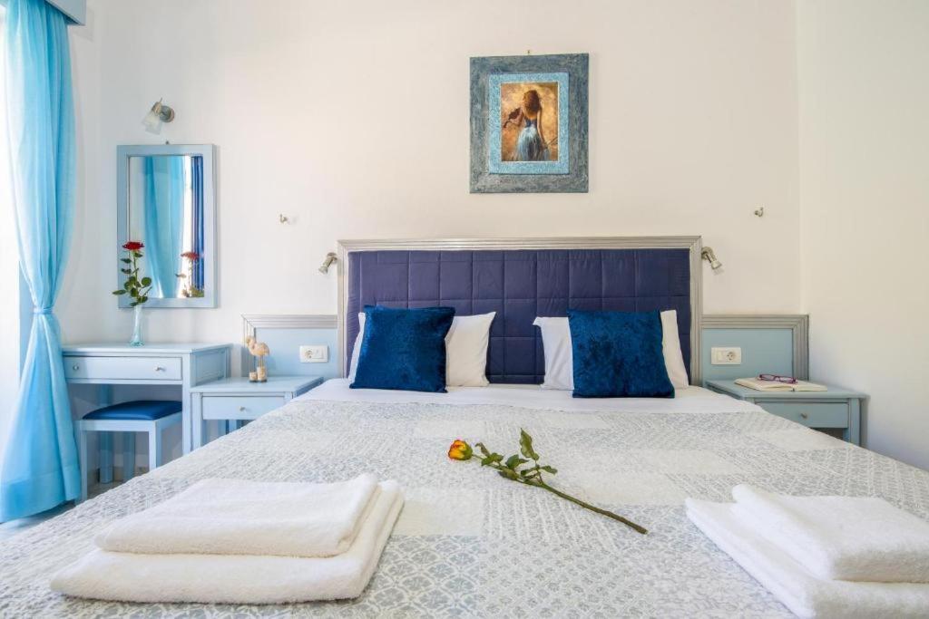Postel nebo postele na pokoji v ubytování Klima Rooms