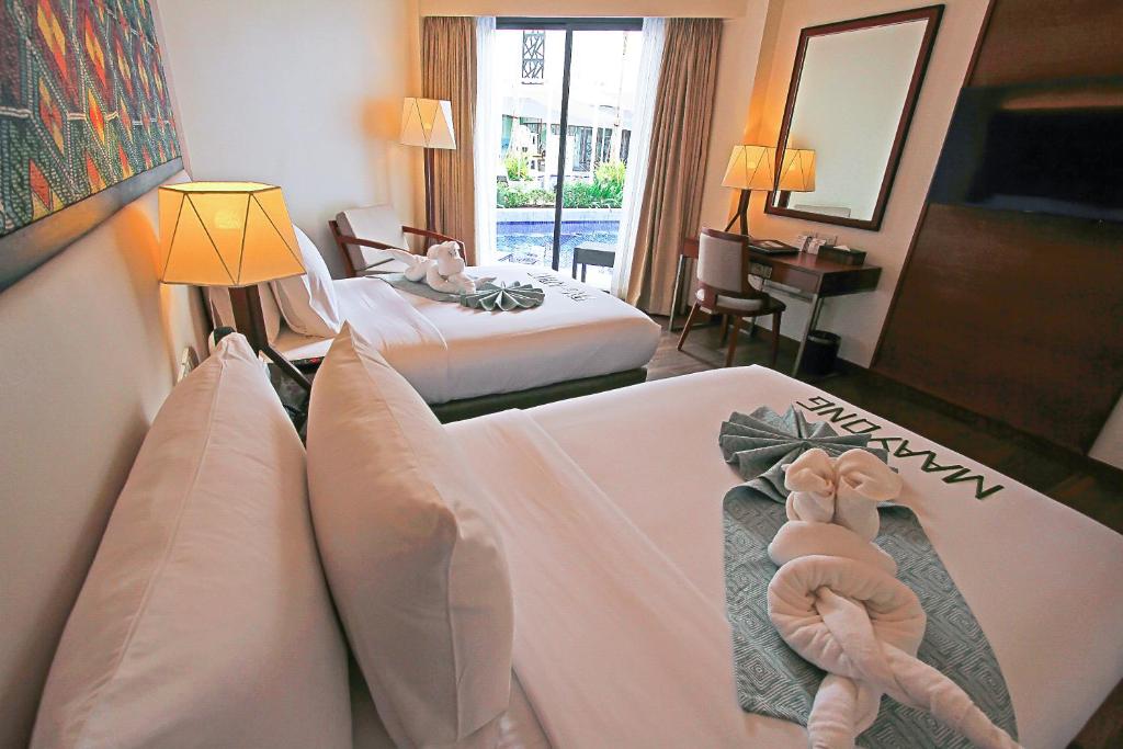 Best Western Plus The Ivywall Resort-Panglao - Premier Double Room Con Dos Camas Dobles: No Fumar