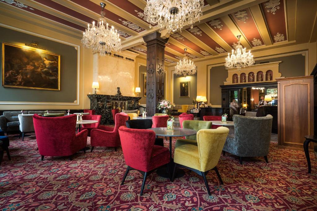Posezení v ubytování Esplanade Hotel Prague