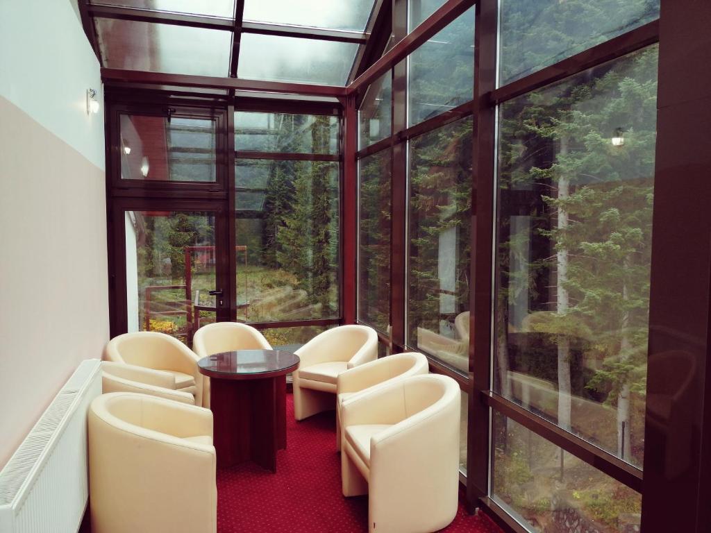 Posezení v ubytování HOSTEL CPPI Vest
