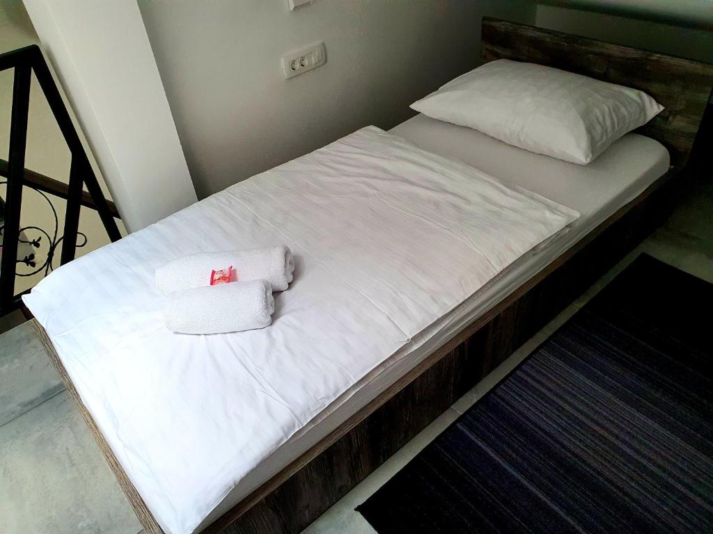 Postel nebo postele na pokoji v ubytování Central Luxury Apartments