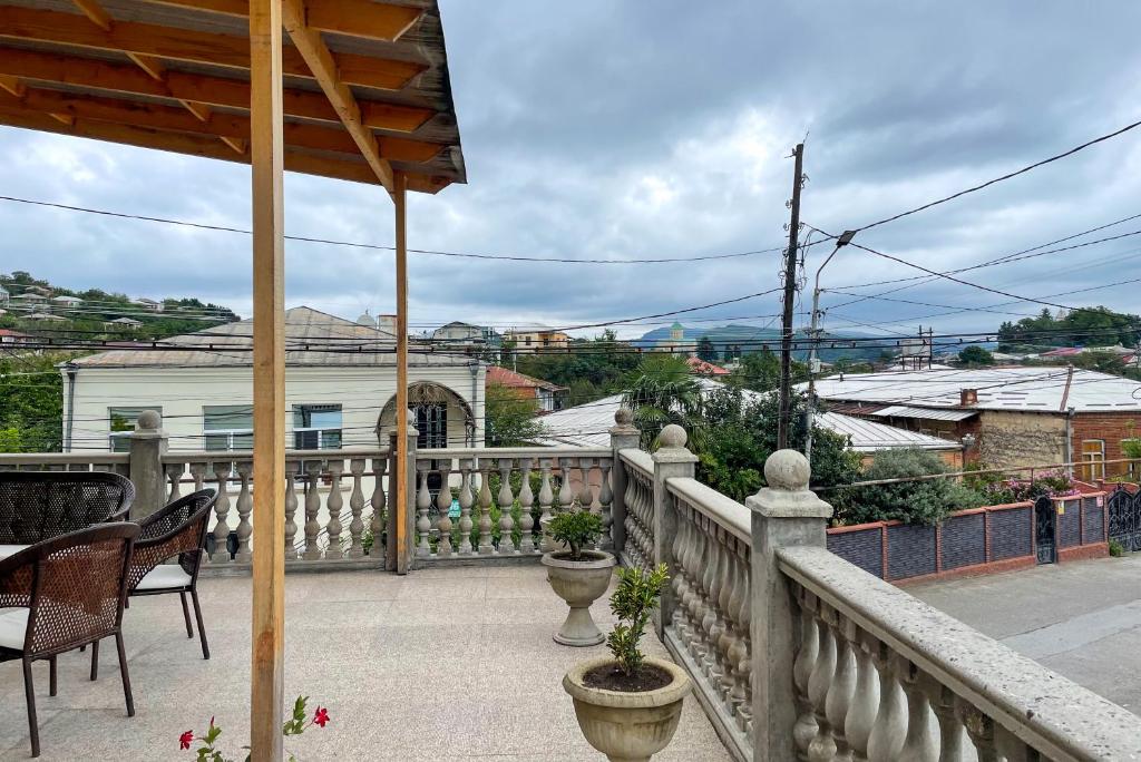 Balkón nebo terasa v ubytování Hostel Kutaisi by Kote