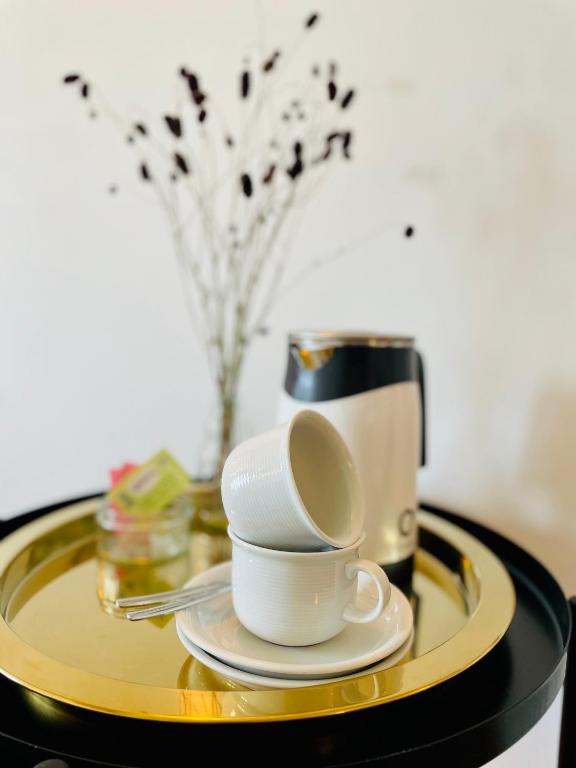 RotmeerHausにあるコーヒーまたはお茶