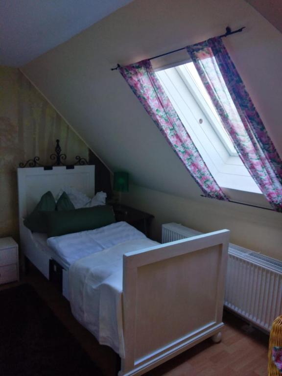 Postel nebo postele na pokoji v ubytování Ferienhaus Badetz