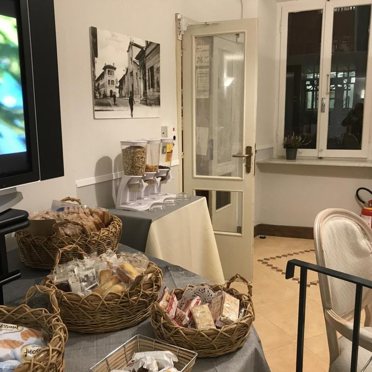 Posezení v ubytování Hotel Spagna