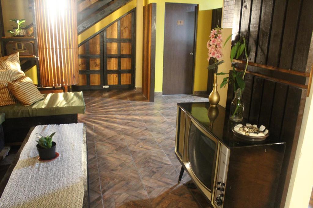Posezení v ubytování Casa Bonita Hotel y Hostal