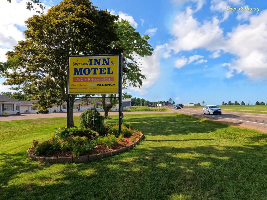 Certifikát, hodnocení, plakát nebo jiný dokument vystavený v ubytování Sherwood Inn and Motel Charlottetown