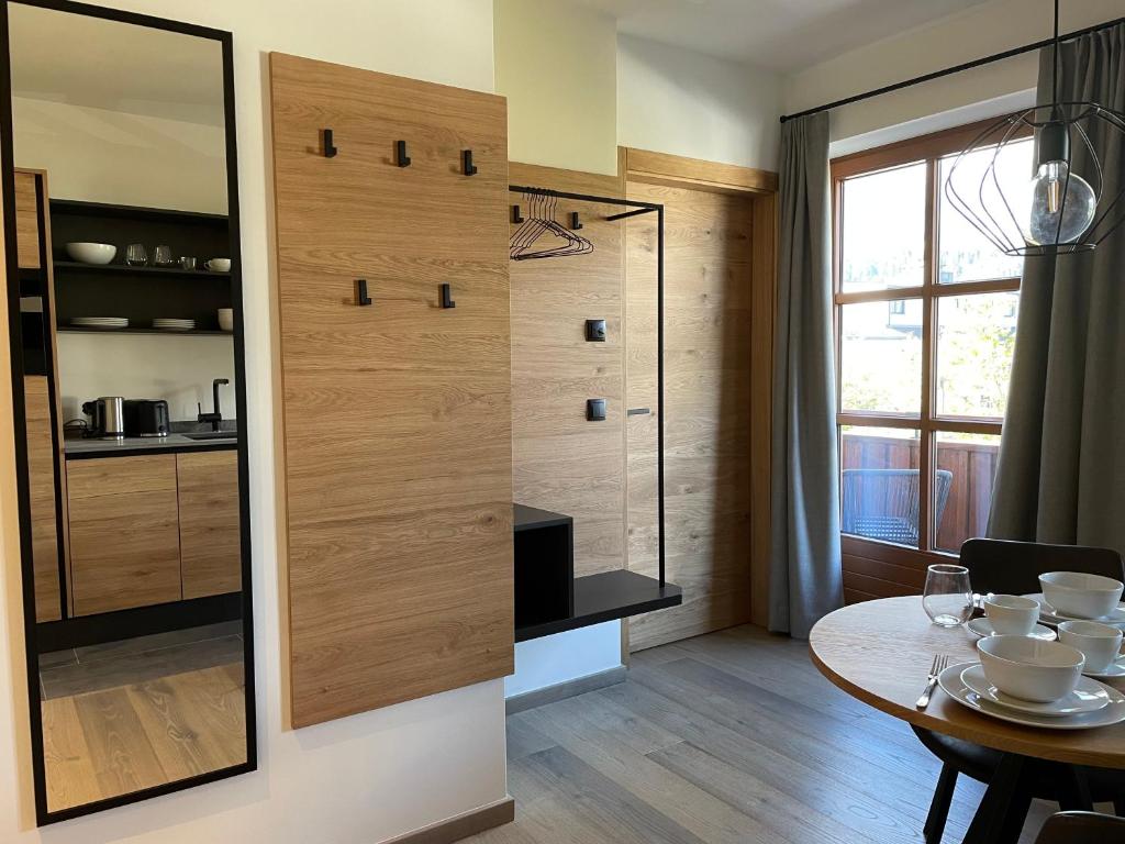 Coffee and tea making facilities at HAUSZEIT APPARTEMENTS