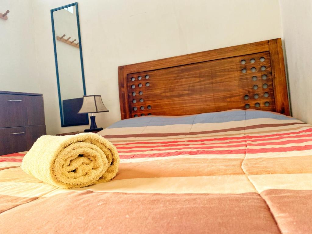 Postel nebo postele na pokoji v ubytování Lima House Hostel