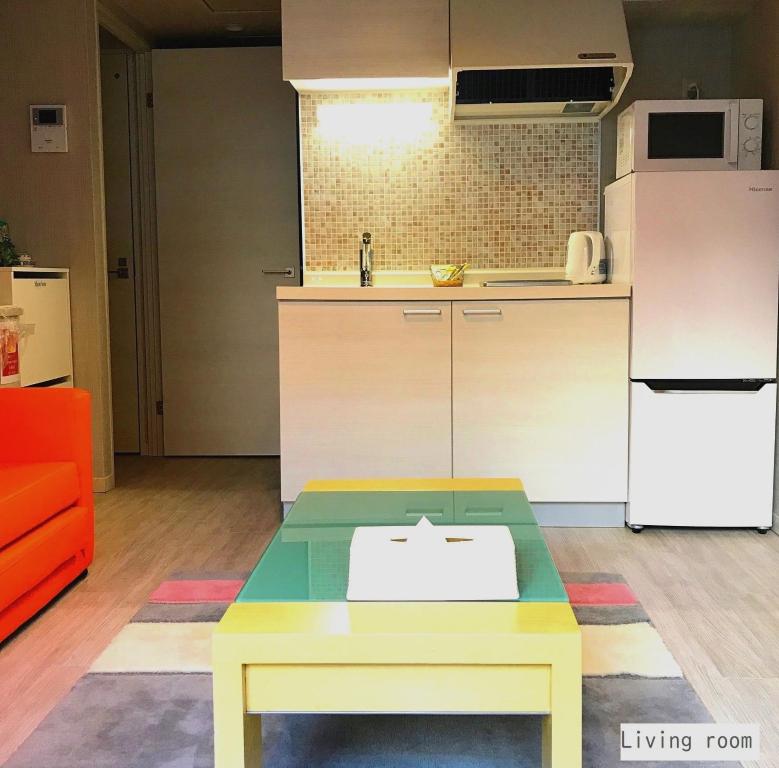 Aparthotel Palais Royal with Parkingにあるキッチンまたは簡易キッチン