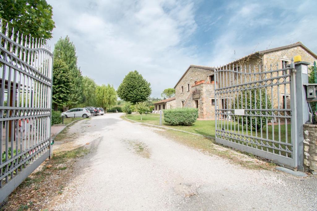 The surrounding neighborhood or a neighborhood close to the country house