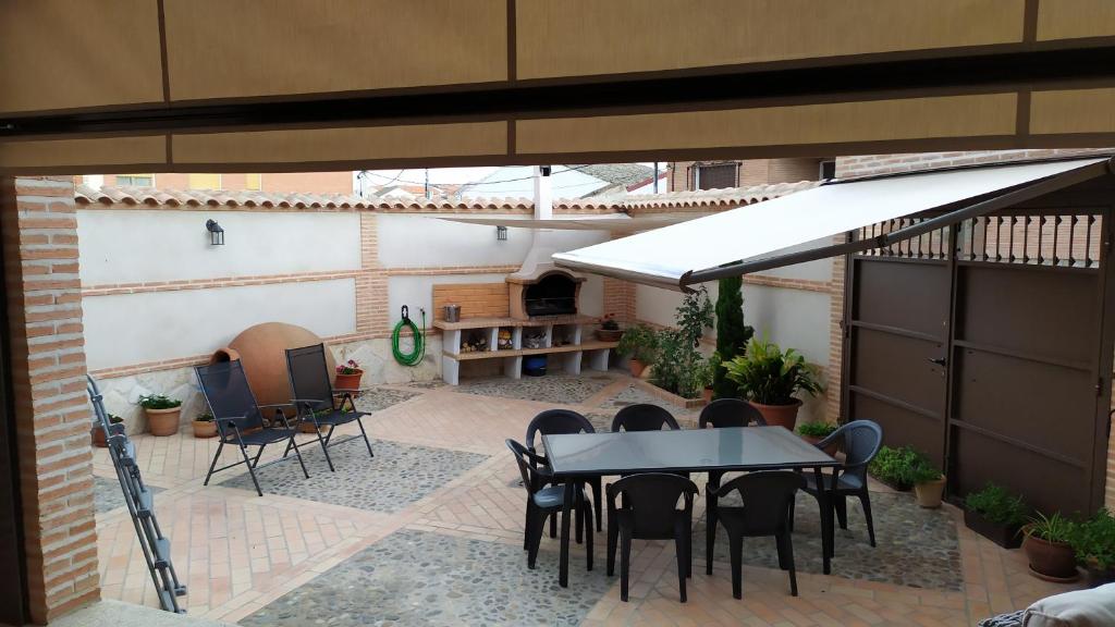 Patio nebo venkovní prostory v ubytování Alquería Las Torres a dos pasos de Toledo y de Las Barrancas de Burujón