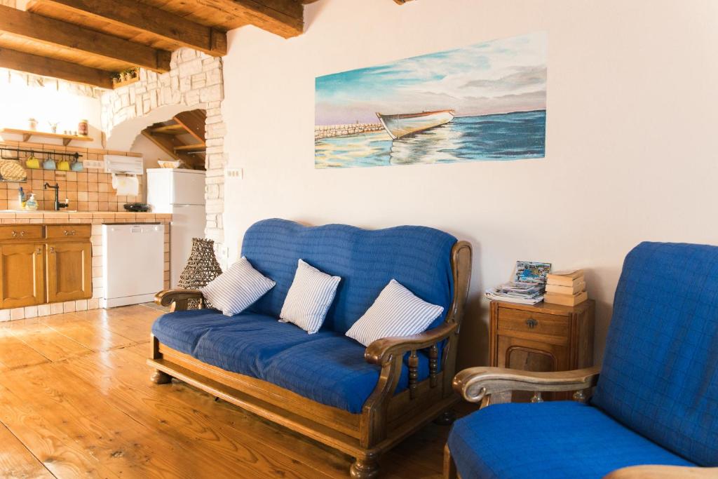 Kuchyňa alebo kuchynka v ubytovaní Rustic Apartment Mariva