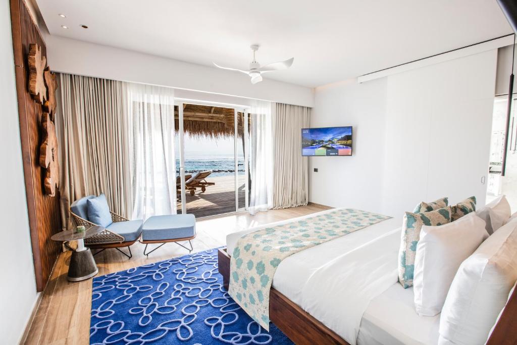 Emerald Maldives Resort & Spa-Deluxe All Inclusive - 两居室总统水别墅与游泳池
