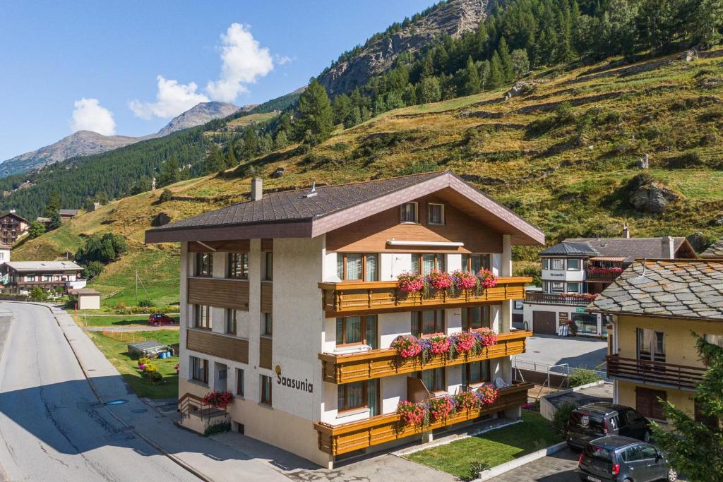 Nespecifikovaný výhled na hory nebo výhled na hory při pohledu z apartmánu