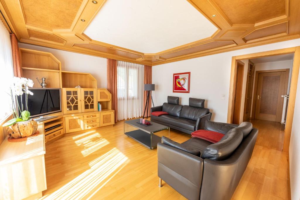 Posezení v ubytování Apartments Saasunia