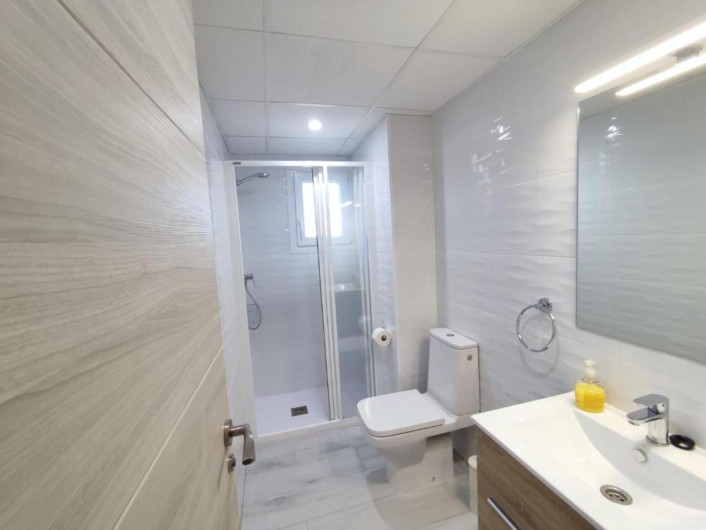 Kúpeľňa v ubytovaní Apartamento Espa