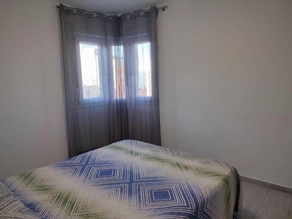 Posteľ alebo postele v izbe v ubytovaní Apartamento Espa