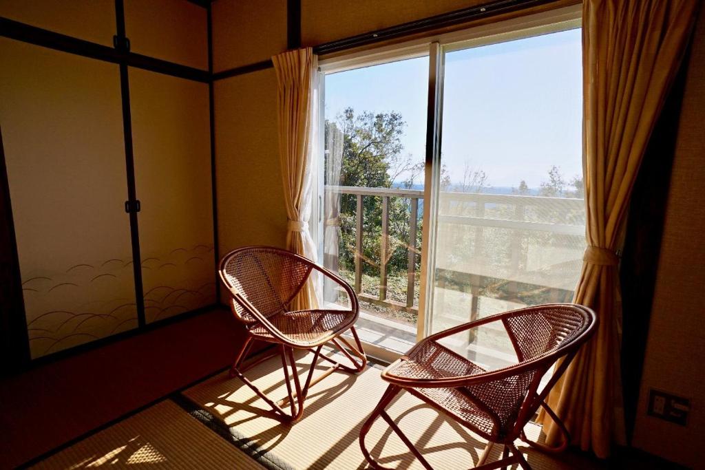Balkón nebo terasa v ubytování Healing space tajima Shinmoe