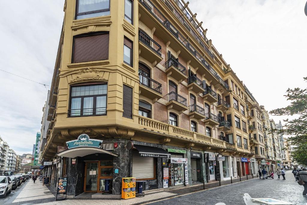Budova, kde se apartmán nachází