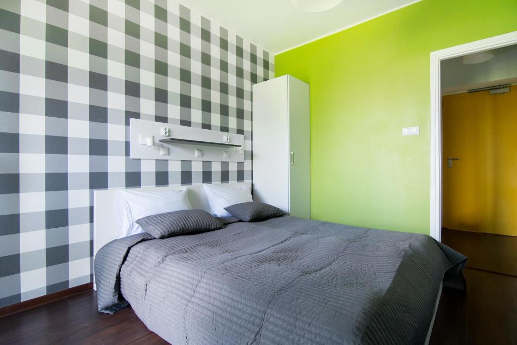 Posteľ alebo postele v izbe v ubytovaní Tatamka Hostel