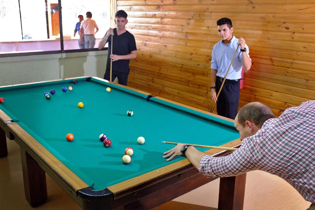Biliár nebo kulečník v ubytování Termas El Corazon