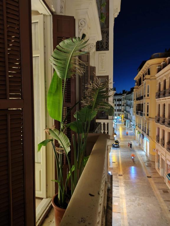 Historic 19th-Century Apartment with Balcony Overlooking Plaza - Deluxe Apartment