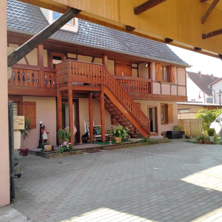 Budova, kde se penzion nachází