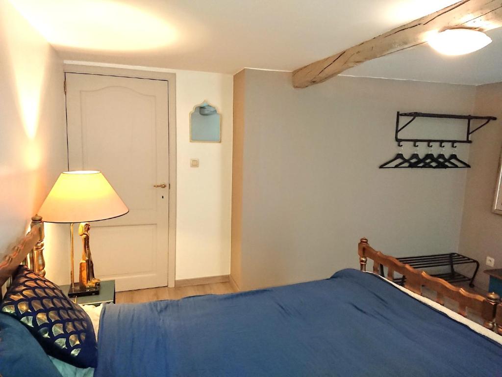 Postel nebo postele na pokoji v ubytování 1001 Nuits Aywaille